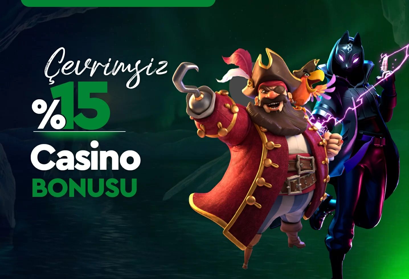 Betcanavar yüzde 15 çevrimsiz casino yatırım bonusu